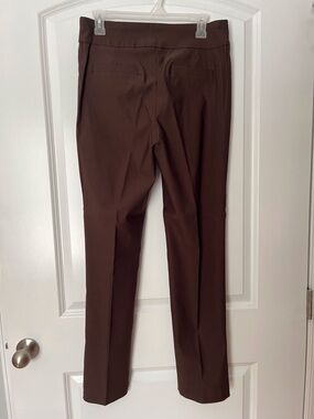 Kim Rogers Women’s Dark Brown Dress Pants